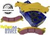Przednie klocki YellowStuff + tarcze hamulcowe EBC seria PREMIUM Chevrolet Express 2500 2003-2021